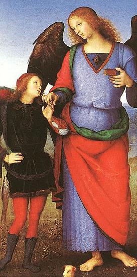 Pietro Perugino Tobias with the Angel Raphael